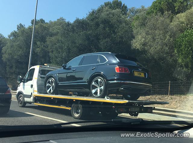 Bentley Bentayga spotted in Lisbon, Portugal