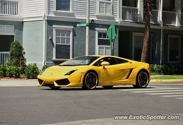 Lamborghini Gallardo spotted in Celebration, Florida