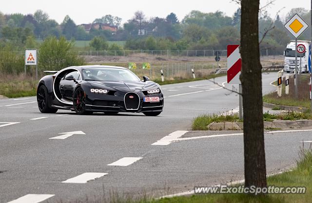 Bugatti Chiron spotted in Vorsfelde, Germany