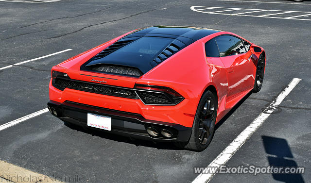 Lamborghini Huracan spotted in Cornelius, North Carolina