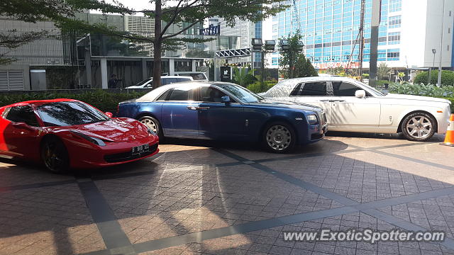 Ferrari 458 Italia spotted in Jakarta, Indonesia