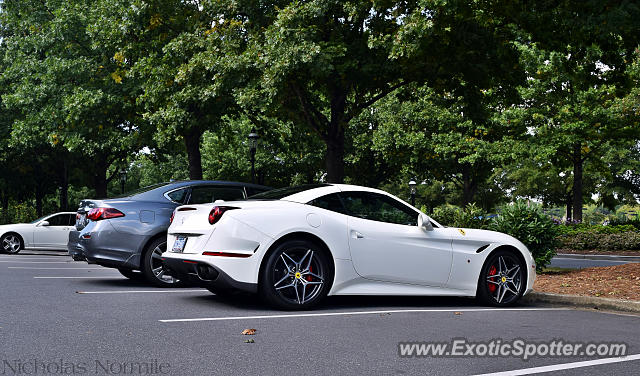 Ferrari California spotted in Charlotte, North Carolina
