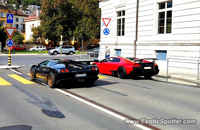 Lamborghini Murcielago spotted in Neuchâtel, Switzerland