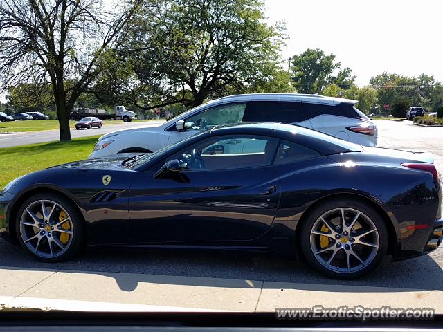 Ferrari California spotted in Golden Valley, Minnesota