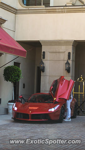 Ferrari LaFerrari spotted in Beverly Hills, California