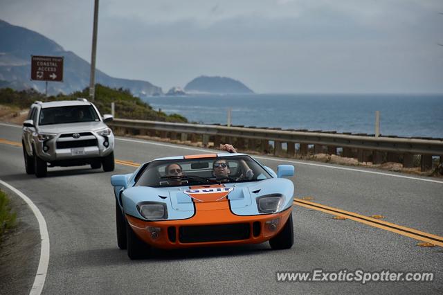 Ford GT spotted in Big sur, California