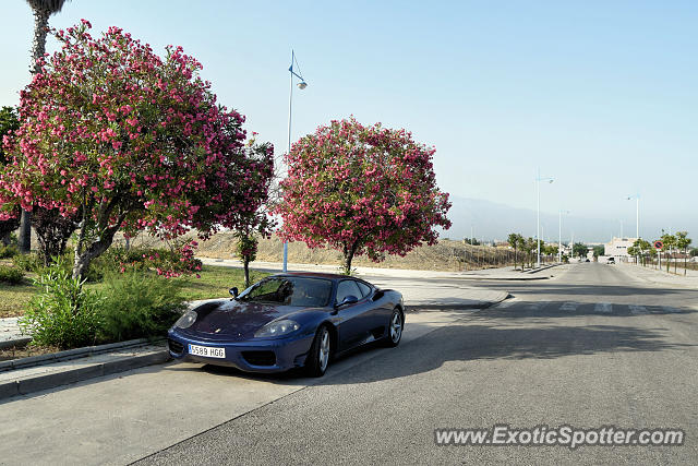 Ferrari 360 Modena spotted in San Pedro, Spain