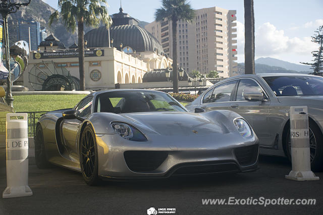 Porsche 918 Spyder spotted in Monaco, Monaco