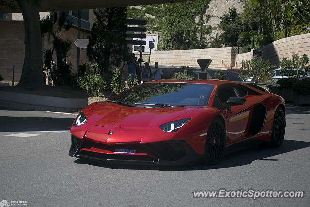 Lamborghini Aventador spotted in Monaco, Monaco