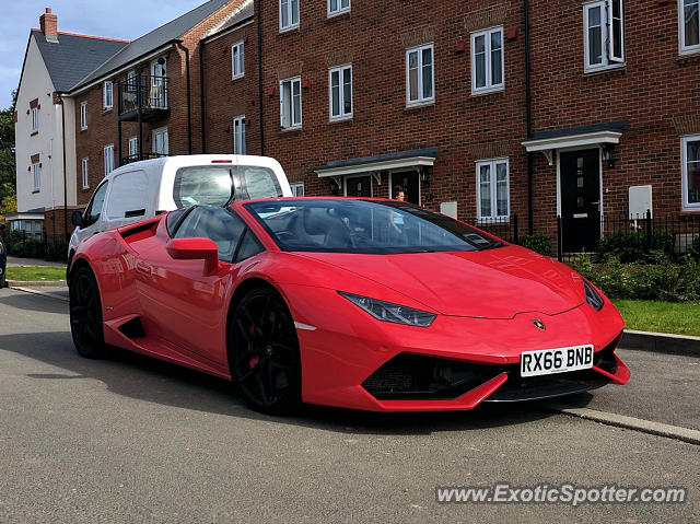 Lamborghini Huracan spotted in Wokingham, United Kingdom