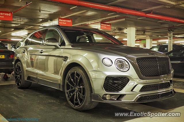 Bentley Bentayga spotted in London, United Kingdom