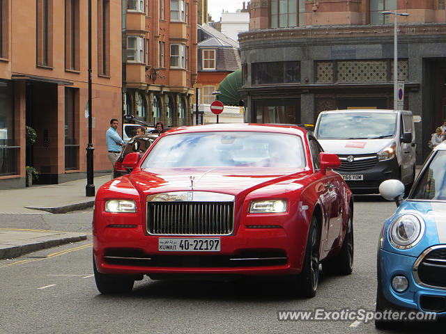 Rolls-Royce Wraith spotted in LONDON, United Kingdom