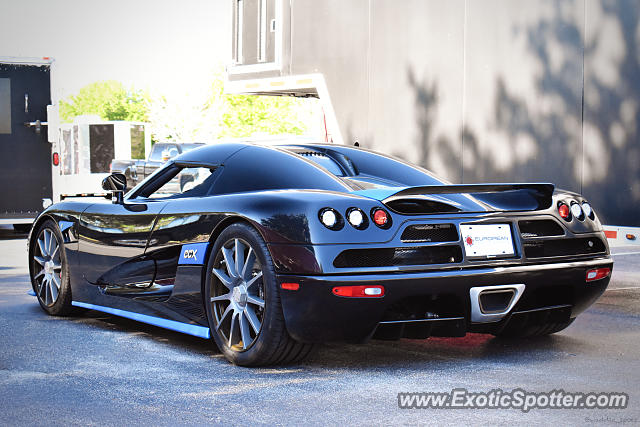 Koenigsegg CCX spotted in Celebration, Florida