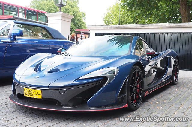 Mclaren P1 spotted in London, United Kingdom