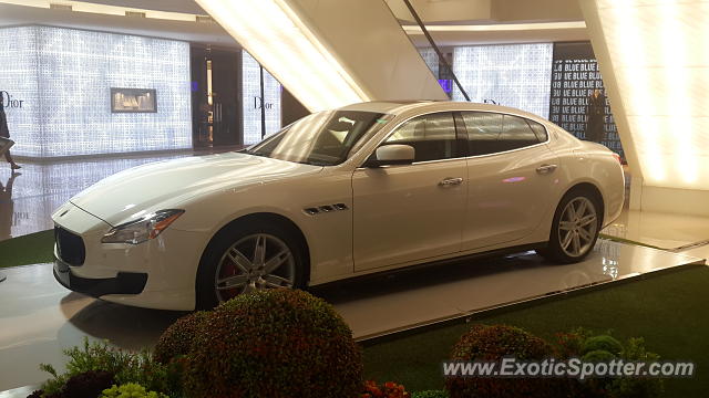 Maserati Quattroporte spotted in Jakarta, Indonesia