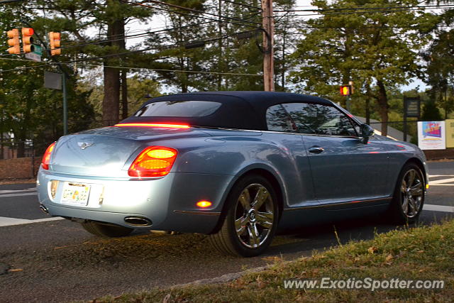 Bentley Continental spotted in Summit, New Jersey