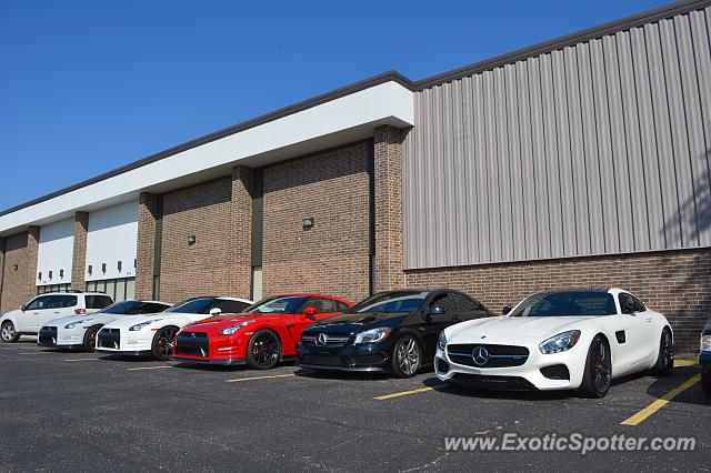 Mercedes AMG GT spotted in Lake Forest, Illinois