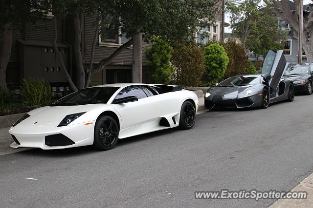 Lamborghini Murcielago spotted in Monterey, California