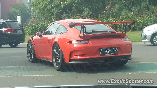 Porsche 911 GT3 spotted in Tangerang, Indonesia