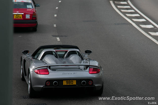 Porsche Carrera GT spotted in Hong Kong, China