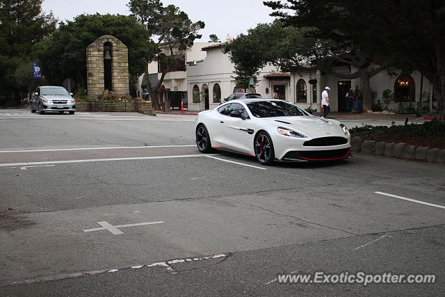 Aston Martin Vanquish spotted in Carmel, California