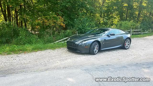 Aston Martin Vantage spotted in Gahanna, Ohio