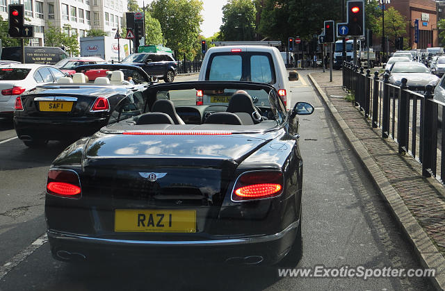 Bentley Continental spotted in London, United Kingdom