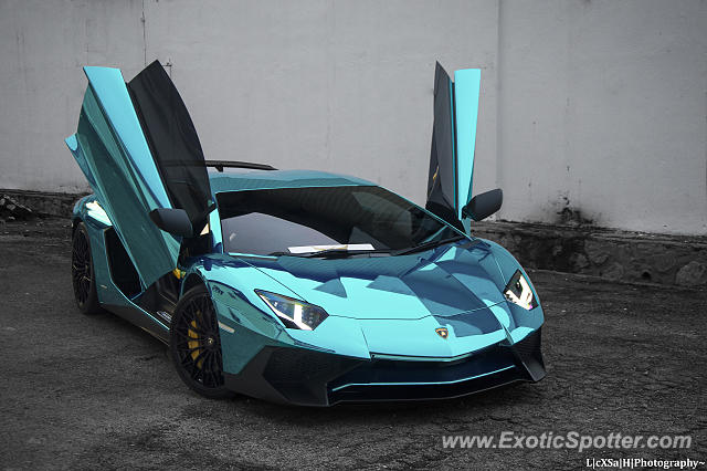 Lamborghini Aventador spotted in Kuala Lumpur, Malaysia