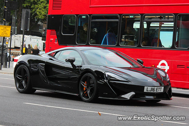 Mclaren 570S spotted in London, United Kingdom