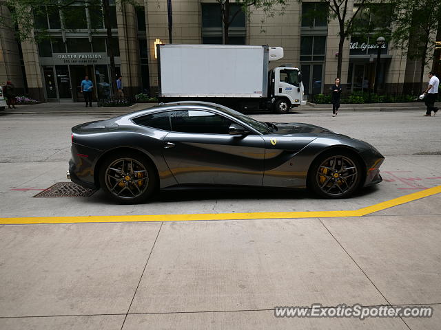 Ferrari F12 spotted in Chicago, United States