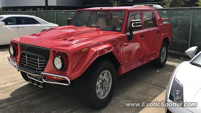 Lamborghini LM002 spotted in Houston, Texas
