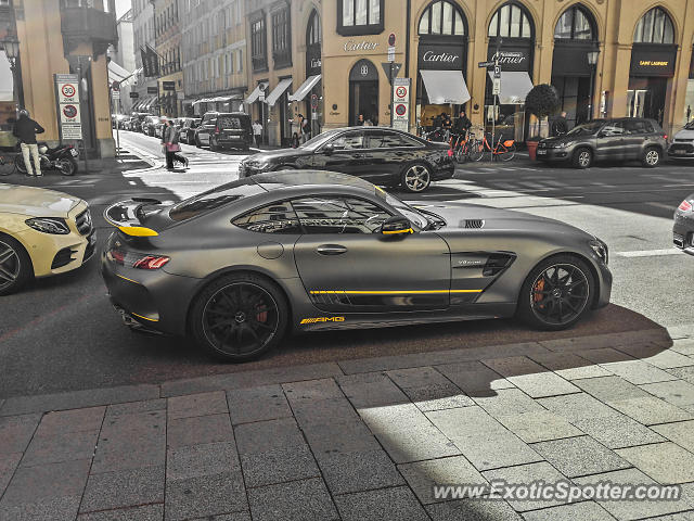 Mercedes AMG GT spotted in Munich, Germany