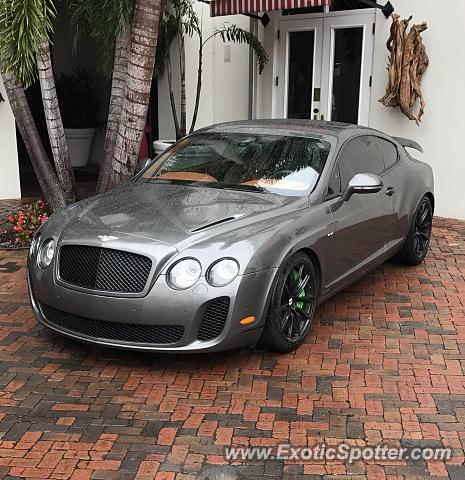 Bentley Continental spotted in Celebration, Florida