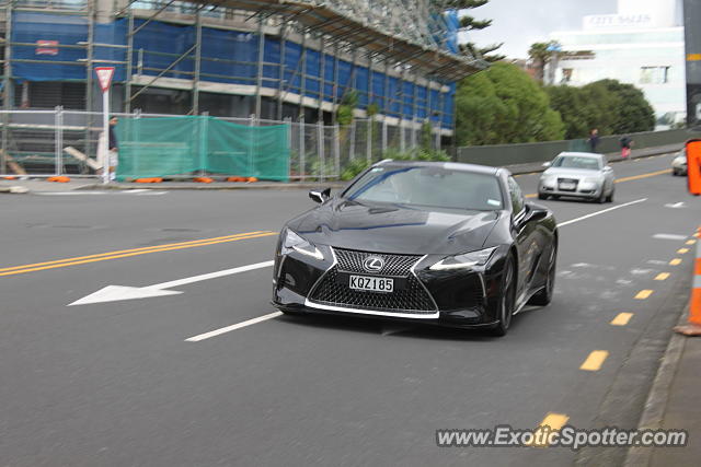 Lexus LC 500 spotted in Auckland, New Zealand