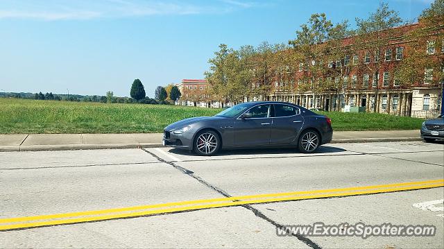 Maserati Ghibli spotted in Columbus, Ohio