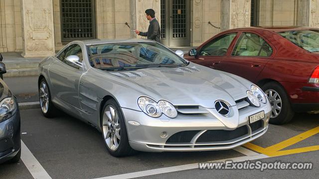 Mercedes SLR spotted in Zurich, Switzerland