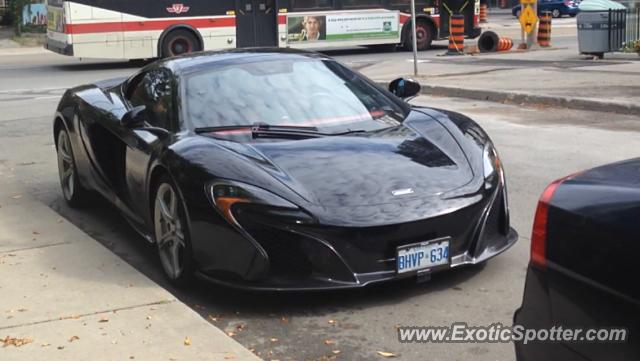 Mclaren 650S spotted in Toronto, Canada
