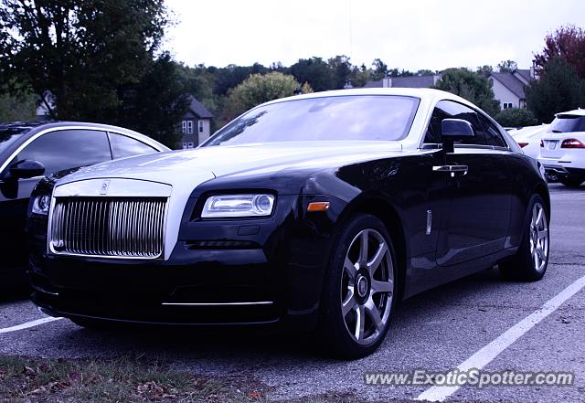 Rolls-Royce Wraith spotted in Bloomington, Indiana