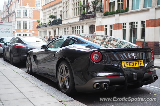 Ferrari F12 spotted in London, United Kingdom
