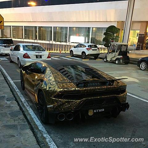 Lamborghini Huracan spotted in Kuala Lumpur, Malaysia