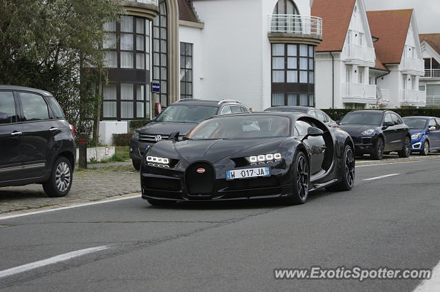 Bugatti Chiron spotted in Knokke, Belgium