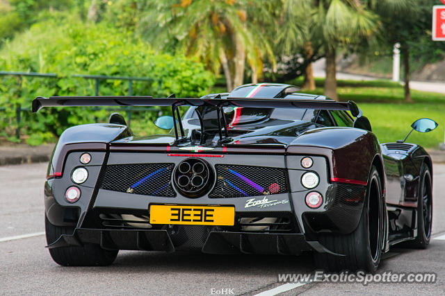 Pagani Zonda spotted in Hong Kong, China