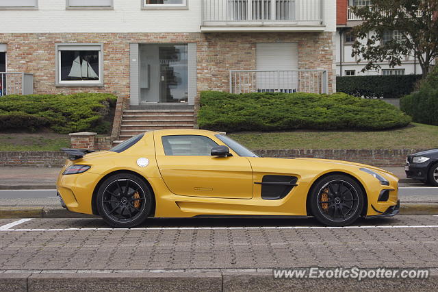 Mercedes SLS AMG spotted in Duinbergen, Belgium
