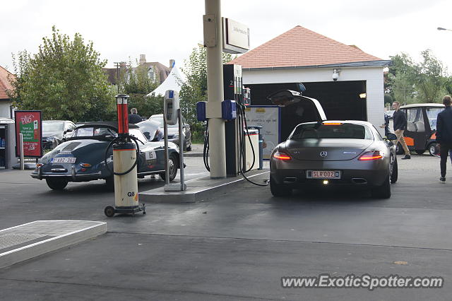 Mercedes SLS AMG spotted in Knokke Zoute, Belgium