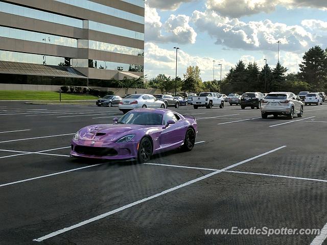 Dodge Viper spotted in Dublin, Ohio