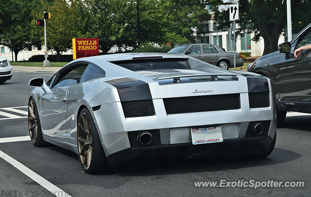 Lamborghini Gallardo spotted in Charlotte, North Carolina
