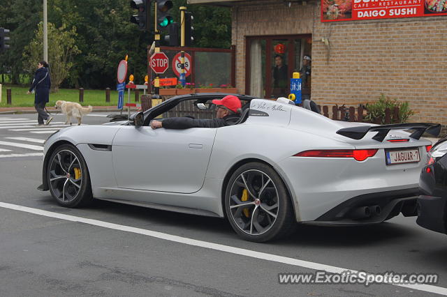Jaguar F-Type spotted in Heist, Belgium