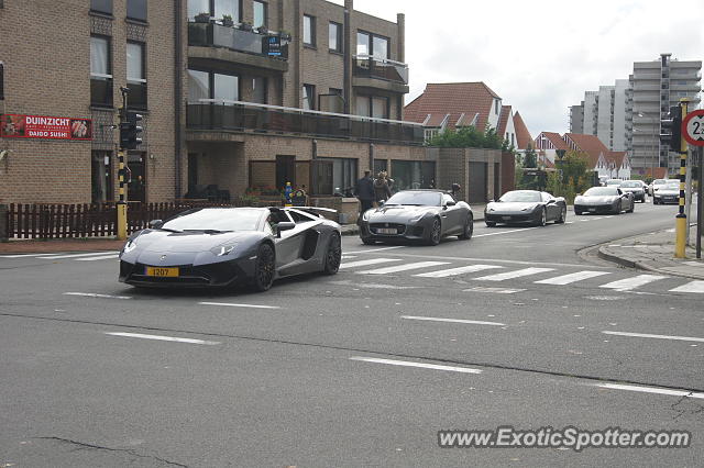 Lamborghini Aventador spotted in Heist, Belgium