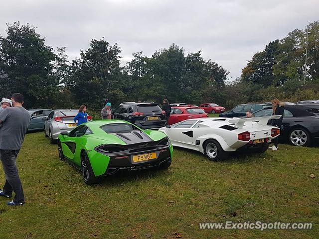 Lamborghini Countach spotted in Malton, United Kingdom