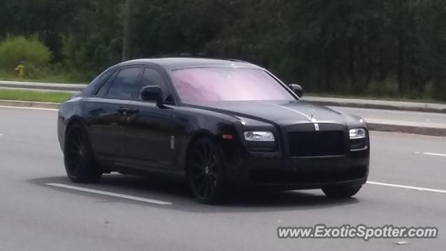 Rolls-Royce Ghost spotted in Riverview, Florida